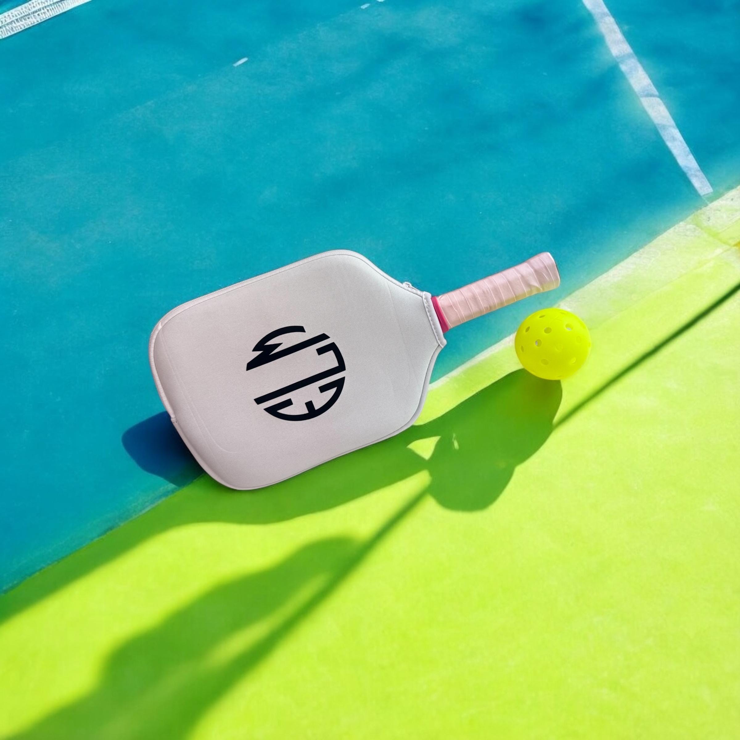 Monogrammed Pickleball Paddle Cover