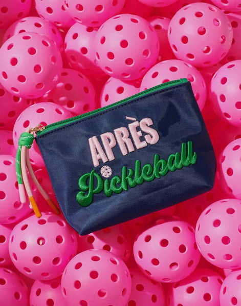 APRÈS PICKLEBALL Small Zip Pouch