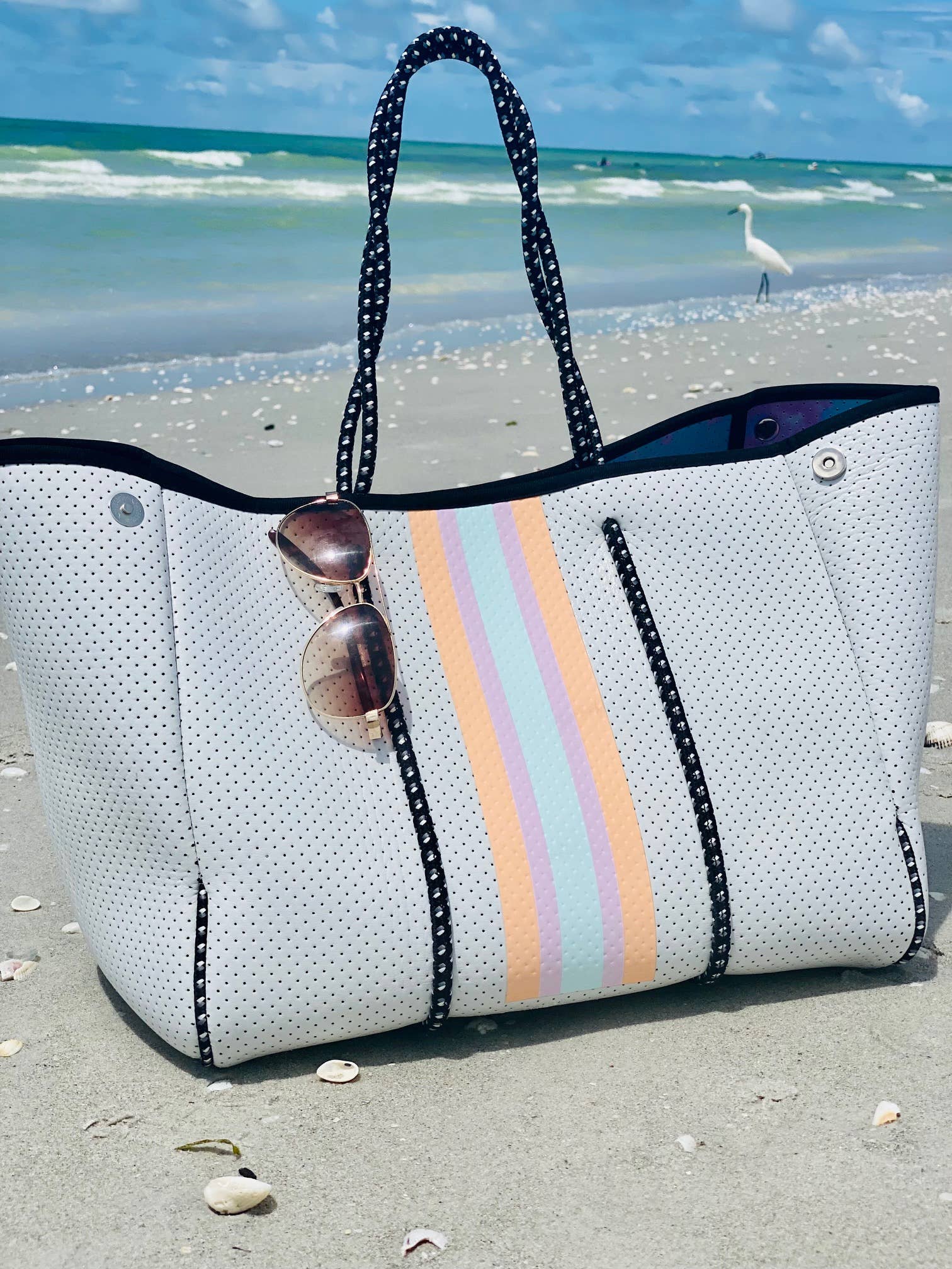 The Meagan Neoprene Tote | shoptaylorgray