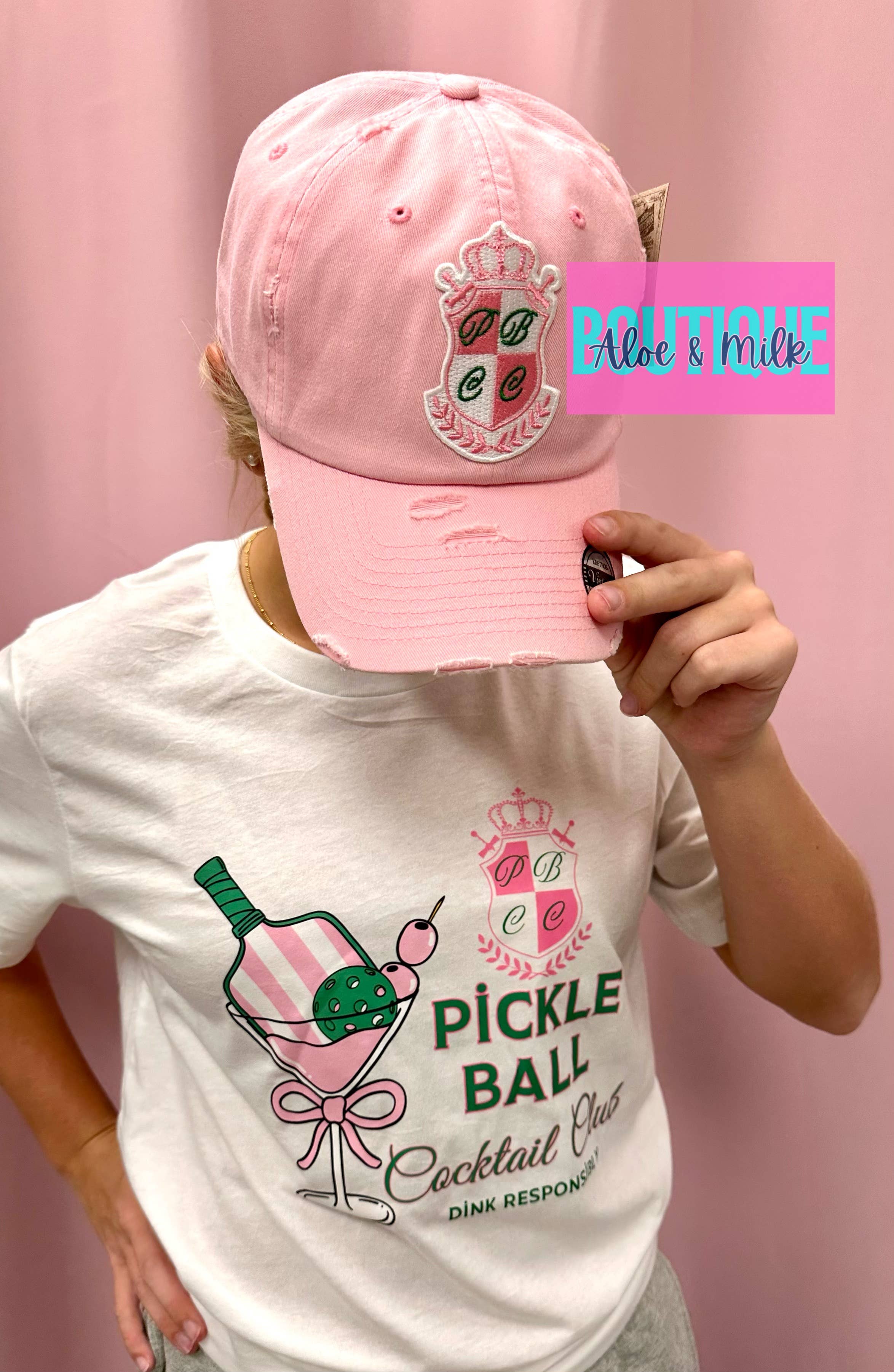 Pickleball Cocktail Club Shirt, ladies pickleball shirts