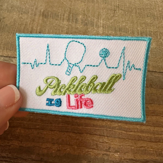 Pickleball is Life, pickleball Patch, sports patch