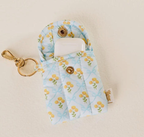 Puffy Earbud Case-Keychain