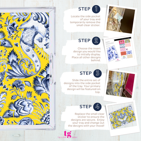 11x17 Acrylic Tray Blank IMMEDIATE SHIPPING