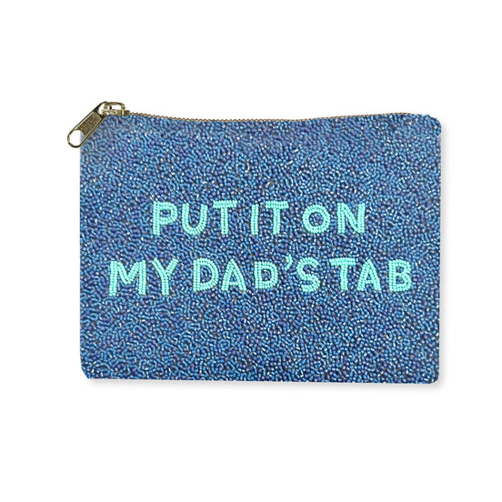 Beaded Bag - Put it on Dad's Tab