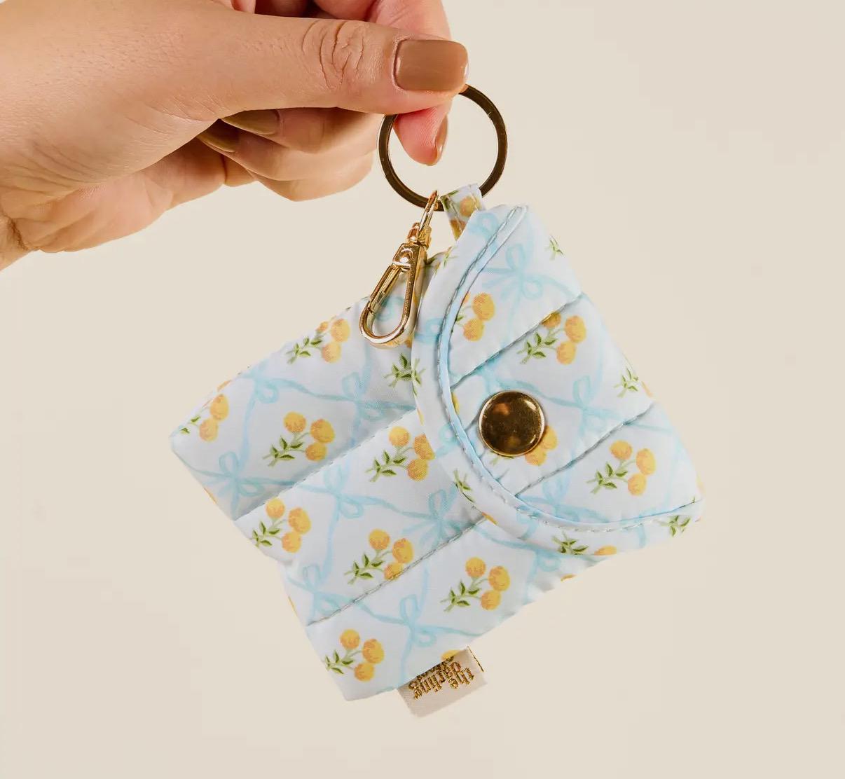 Puffy Earbud Case-Keychain