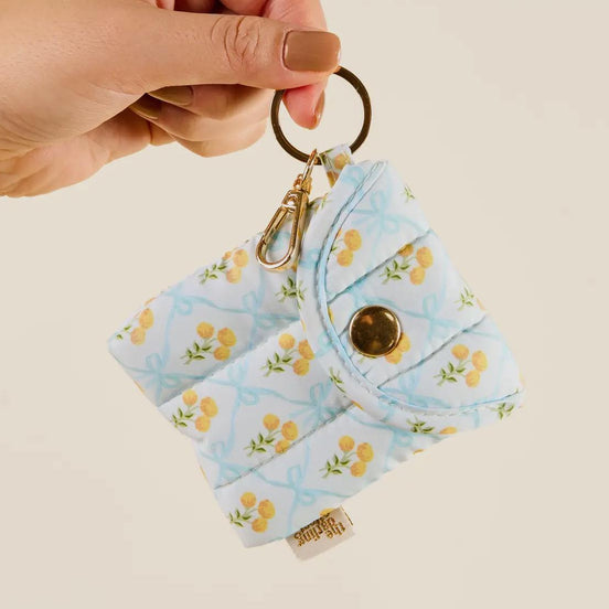 Puffy Earbud Case-Keychain