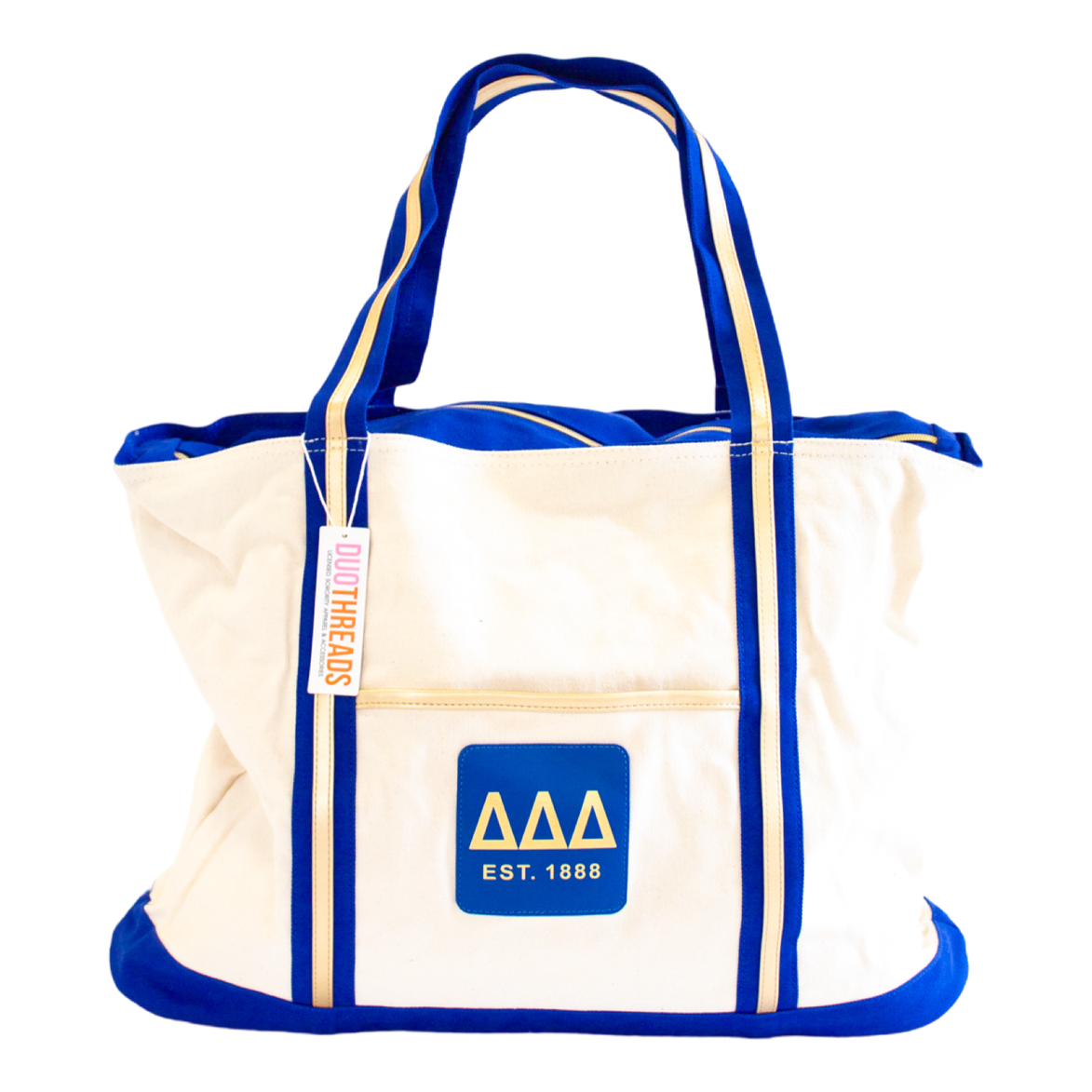Delta Delta Delta Weekender Sorority Tote