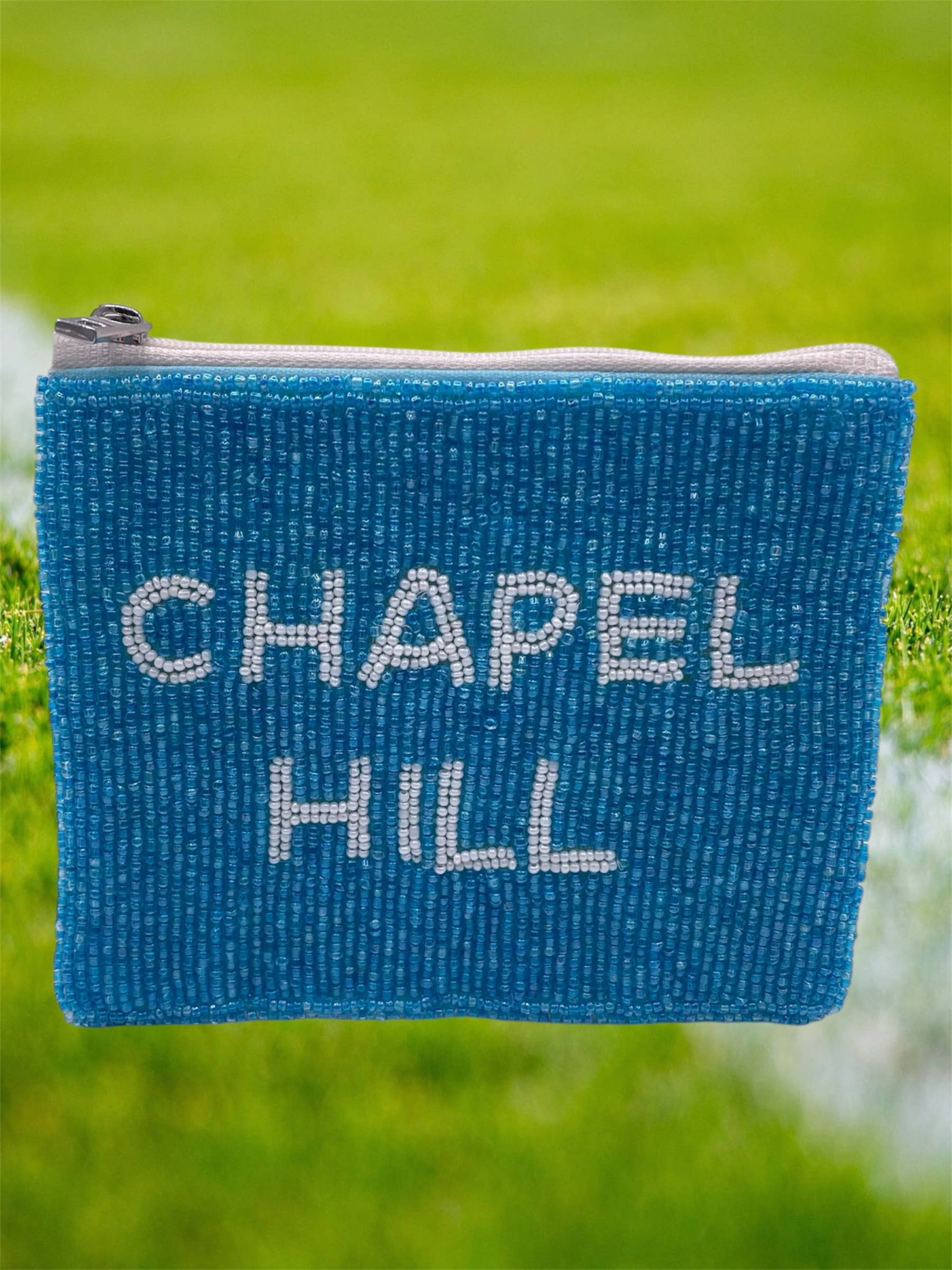 Chapel Hill Tar Heels Beaded Coin Purse