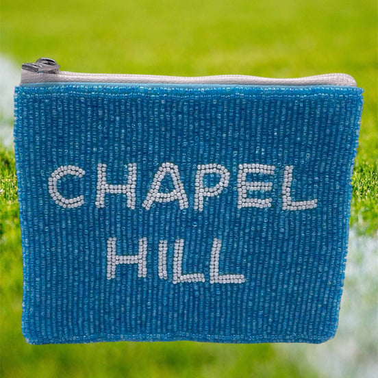 Chapel Hill Tar Heels Beaded Coin Purse
