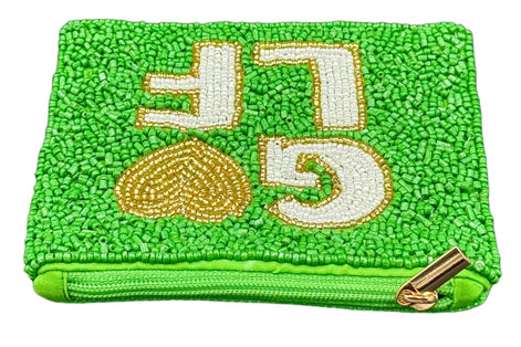 Golf Beaded Coin Purse