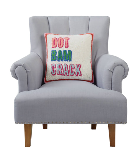Dot Bam Crack Hook Pillow - Ampersand