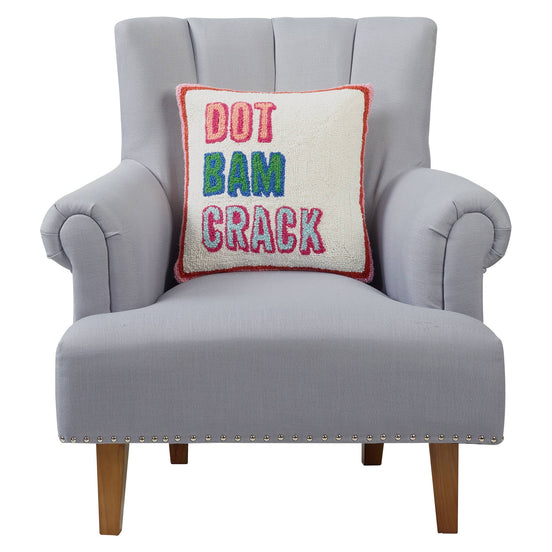 Dot Bam Crack Hook Pillow - Ampersand