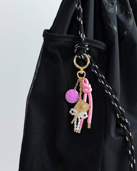 Gameday Rally Time Pickleball Bag Charm