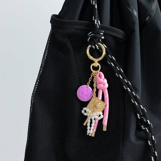 Gameday Rally Time Pickleball Bag Charm