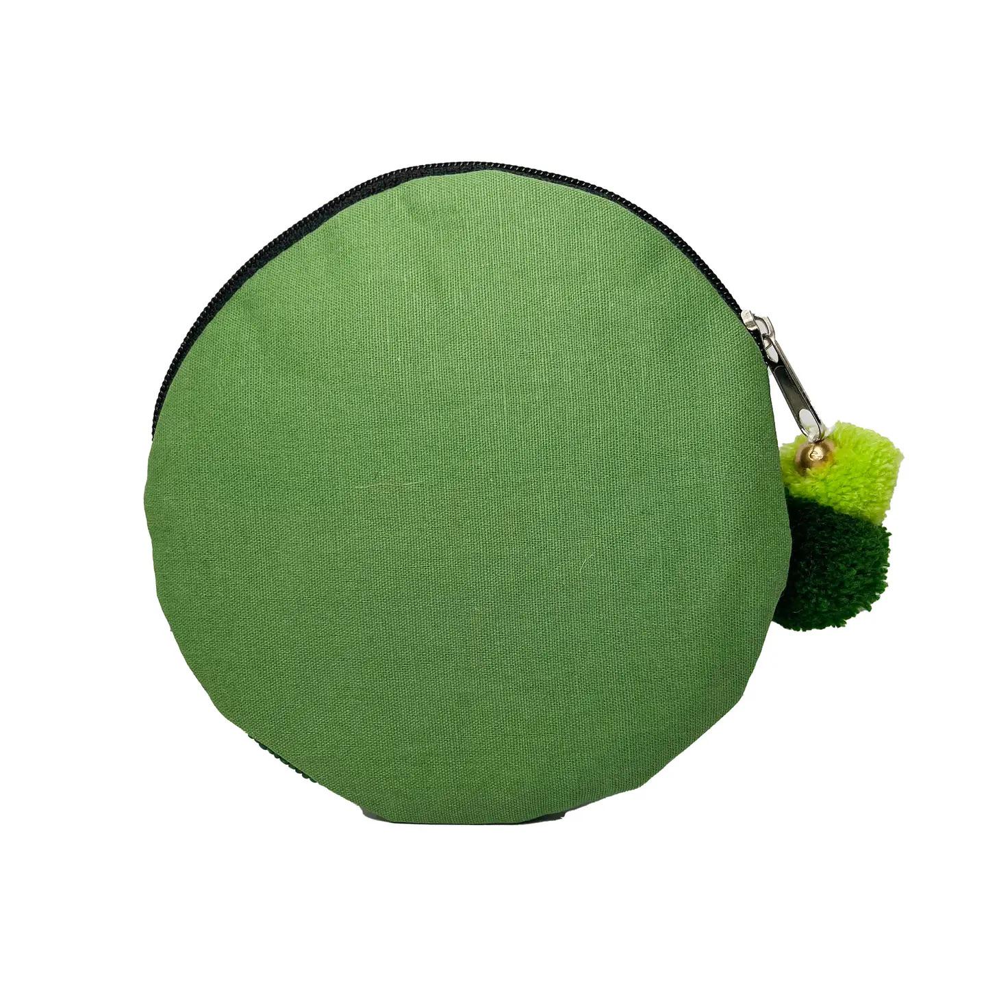 Tennis Rocks Beaded Coin Purse