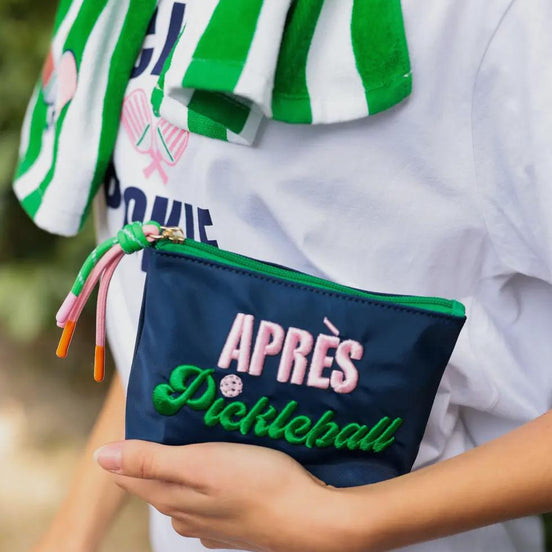 APRÈS PICKLEBALL Small Zip Pouch